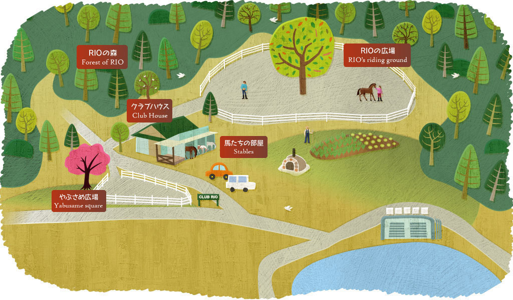 CLUB RIO illust map